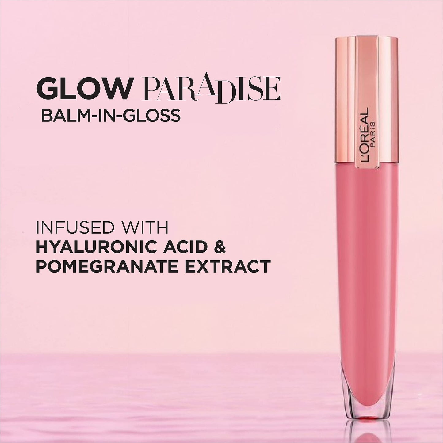 L'Oreal Paris Glow Paradise Hydrating Lip Balm-in-Gloss Mademoiselle Mauve #100
