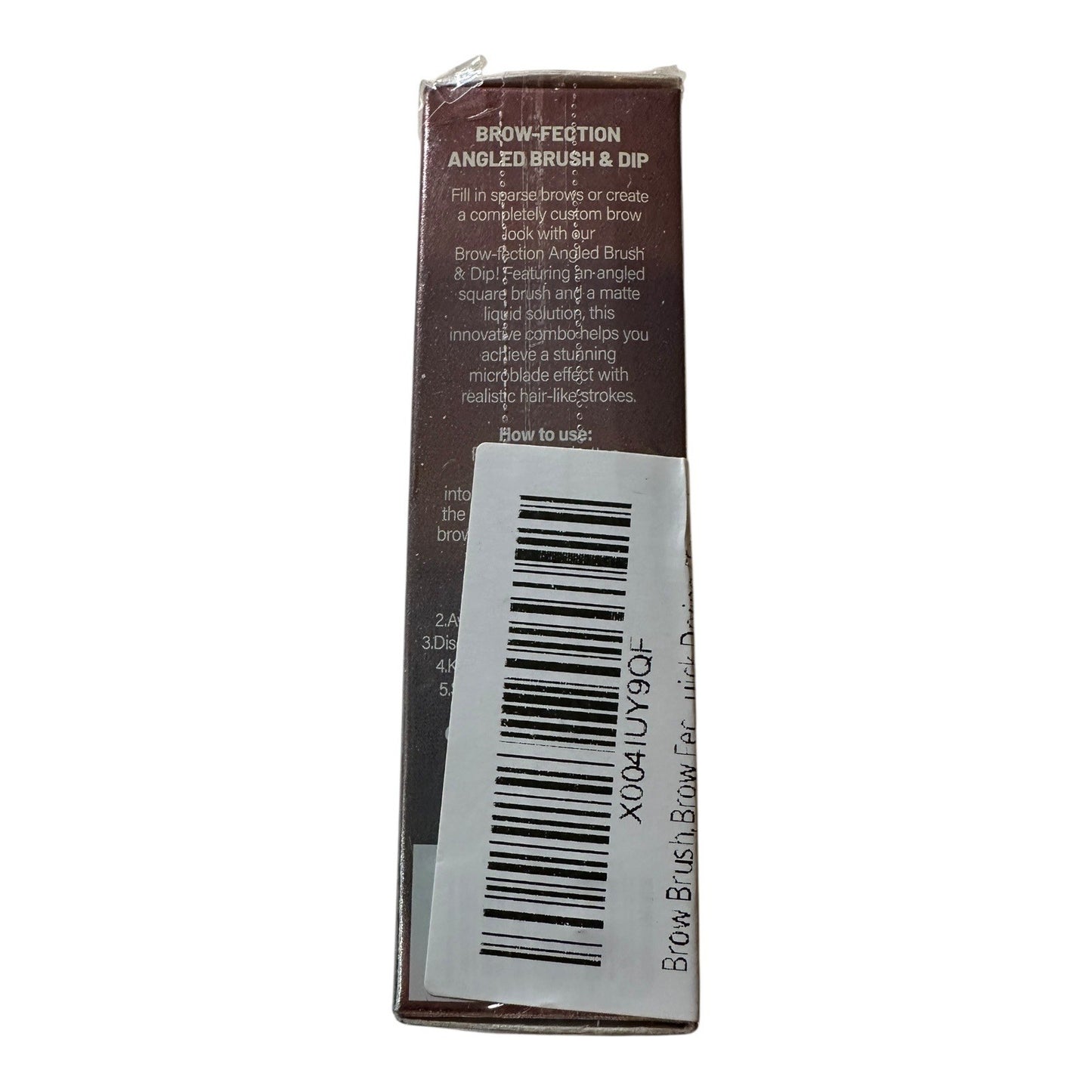 Brow-fection Angled Brush & Dip Taupe Eyebrow Gel Liner Makeup 0.04 oz