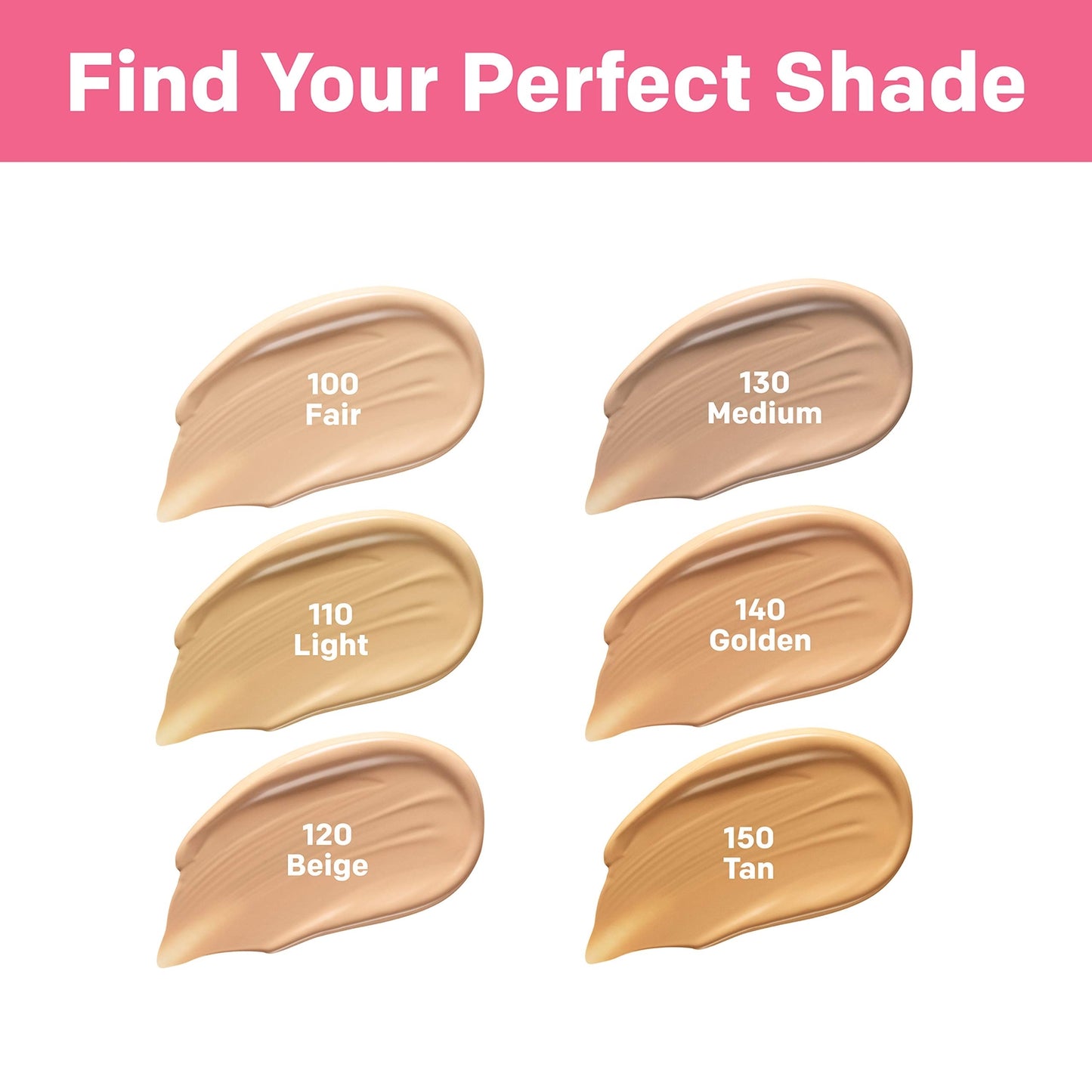 Almay Skin Perfecting Healthy Biome Foundation Prebiotic Complex SPF 25 150 Tan