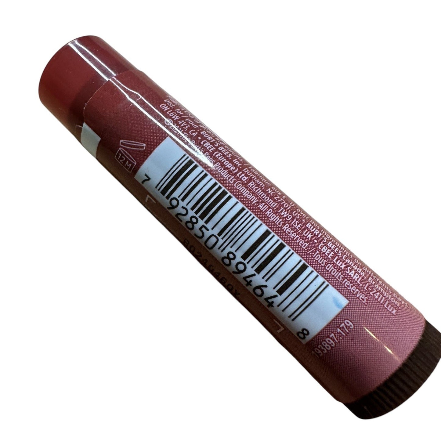Burts Bees Tinted Lip Balm Red Dahlia Moisturizing Lip Care
