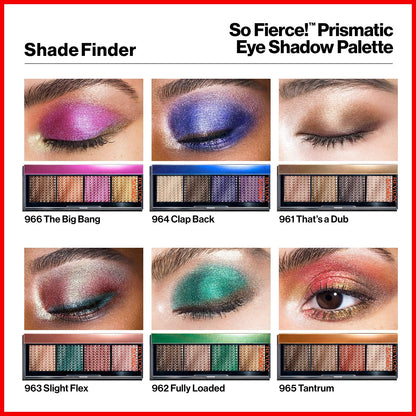 Revlon Eyeshadow Palette So Fierce Prismatic Eye Makeup 965 Tantrum 0.21 Oz