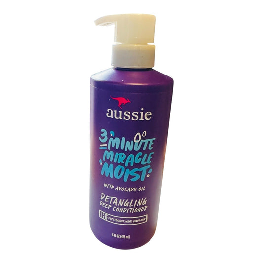 Aussie 3 Minute Miracle Moist Detangling Deep Conditioner 16 fl oz