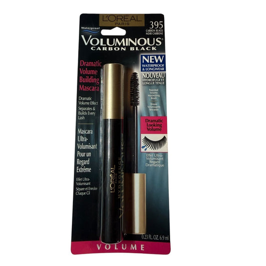 LOréal Voluminous Mascara 6.9 mL Carbon Black 395 Waterproof Condition-Sealed