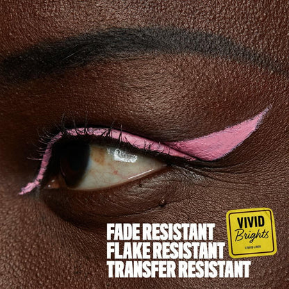 NYX PROFESSIONAL MAKEUP Vivid Brights Liquid Eyeliner Precise Tip Sneaky Pink