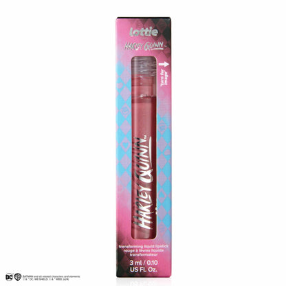 Lottie London Transforming Liquid Lipstick in Wanted nude pink shade