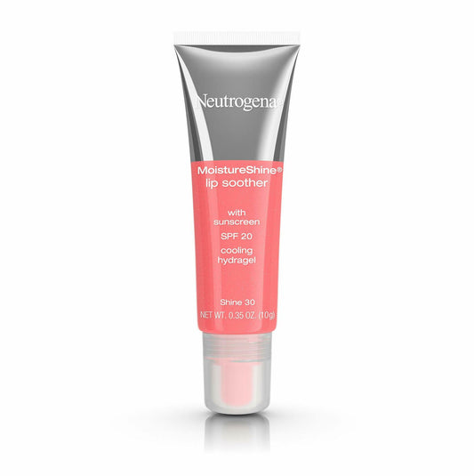 Neutrogena MoistureShine Lip Soother Gloss SPF 20 for Dry Lips Shine #30 .35 oz
