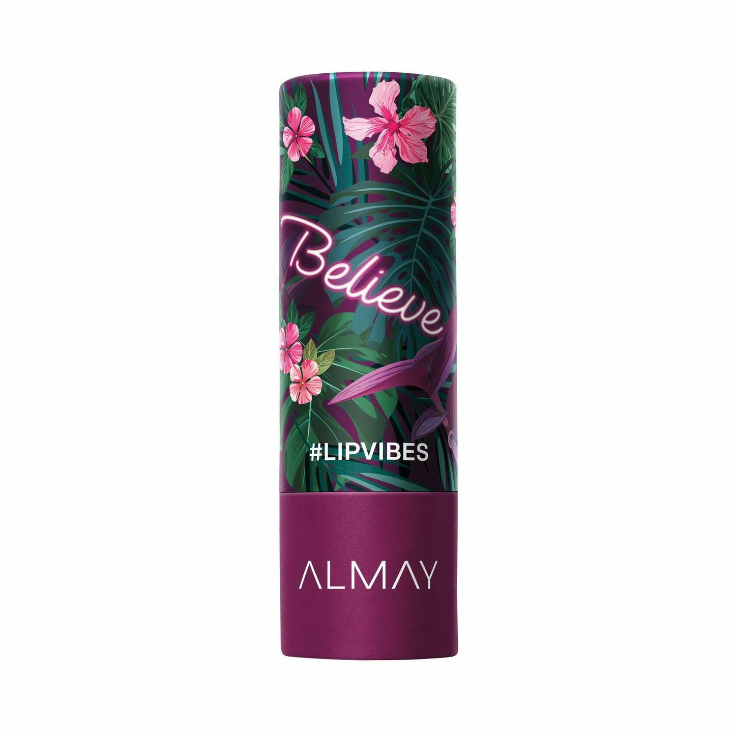 Almay Lip Vibes Lipstick with Vitamin E Oil & Shea Butter  280 Believe 0.14 Oz