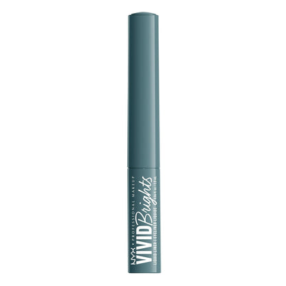 NYX PROFESSIONAL MAKEUP Vivid Brights Liquid Eyeliner Precise Tip Cyan Simp
